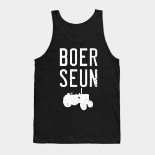 BoerSeun South African Farmer Tank Top